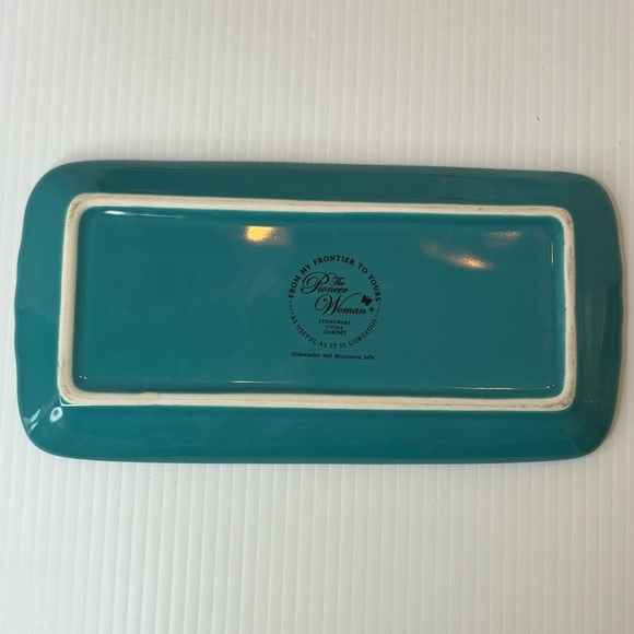 Pioneer Woman Butter Dish Floral Covered Stoneware Lid Kitchen Farmhouse - Picture 8 of 11